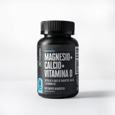 Magnesio + Calcio + Vítamina D 60 cápsulas